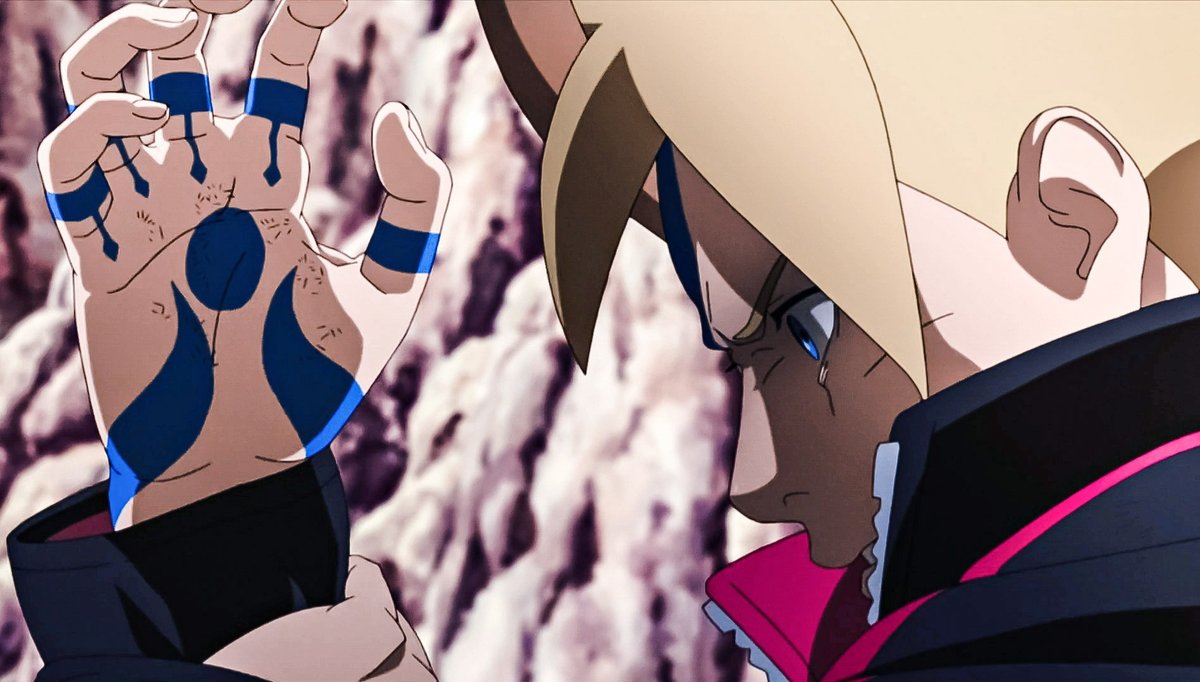 thestarofhopee's tweet photo. mfs say "goated character" because they can't spell Boruto Uzumaki https://t.co/7BltjcIlg4