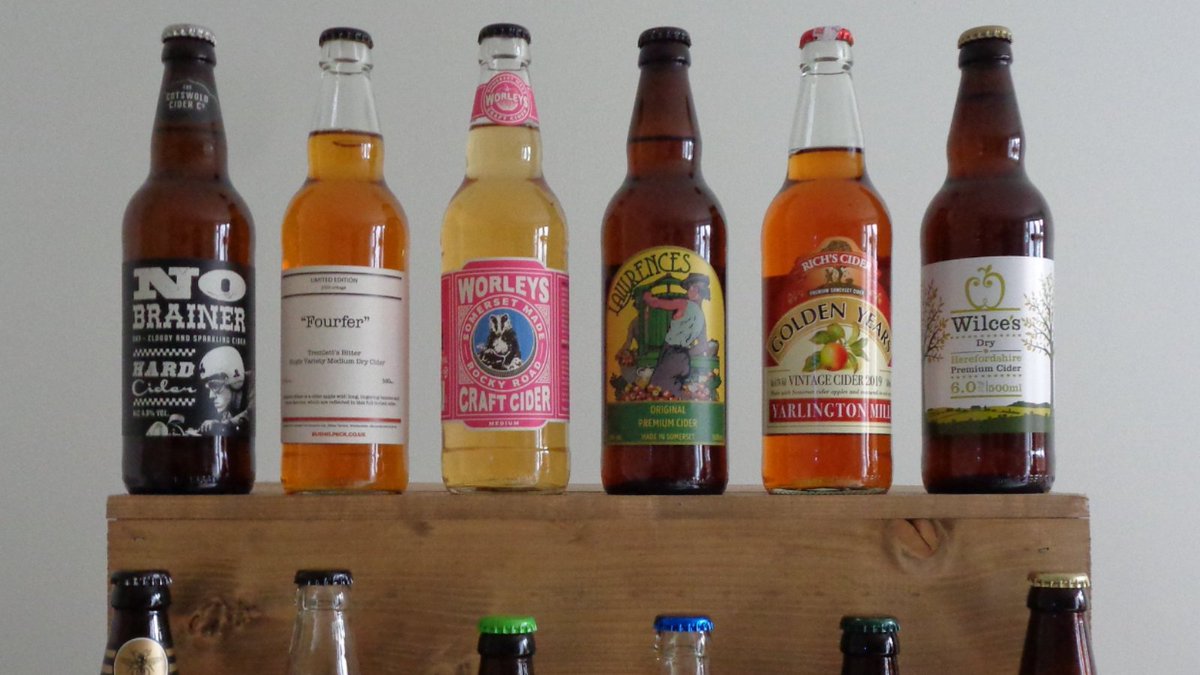 BushelPeckCider's tweet photo. For those looking to replenish their cider stocks, why not order the latest taster cider box from @ScrattingsCC, online craft cider suppliers? They deliver direct nationwide and this box will give you a cracking range of #realciders to sample and enjoy. https://t.co/U34tC6WvOd https://t.co/KMNaHayKy6