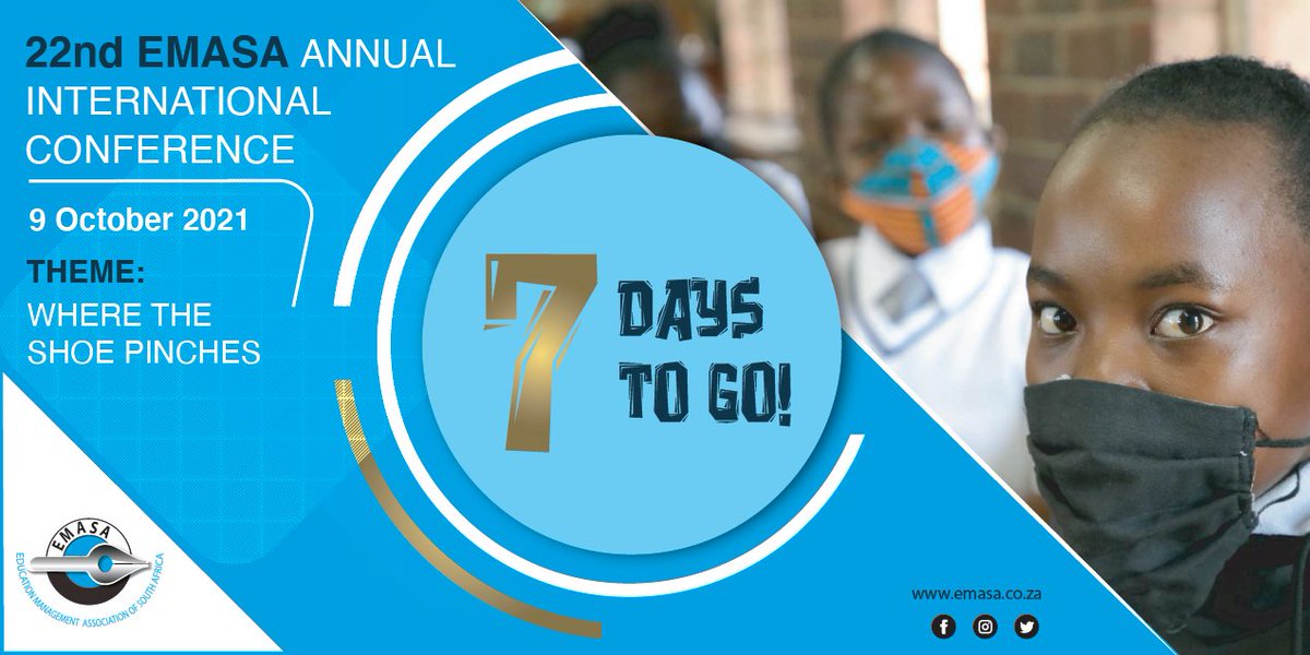 EMASA_1's tweet photo. Make sure not to miss this upcoming exciting EMASA webinar. 7 days to go! 
Registration link: https://t.co/KSG1ALIHzn 
@DBE_SA
@abengtsonmali
@Nana_leopeng
@DiamondLandie
 @theNWU
 @SciBono https://t.co/8QGda6tKFm