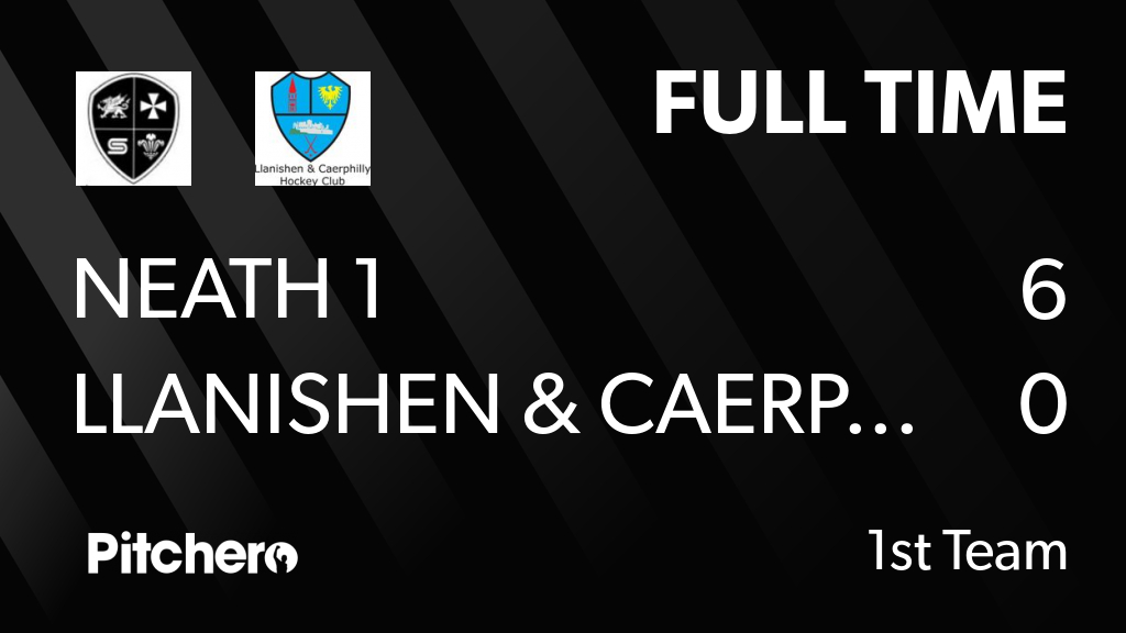 FULL TIME: Neath 1 6 - 0 Llanishen &amp; Caerphilly 1
#NEALLA #Pitchero
pitchero.com/clubs/neathhoc…