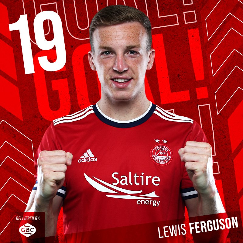 AberdeenFC's tweet photo. Yyyyaaassssss!! We are back on level terms!

Lewis Ferguson's header from a Ramsay corner makes it 1-1 at Pittodrie.

#StandFree | @lewisferguson7 https://t.co/ZNbz91BUJf
