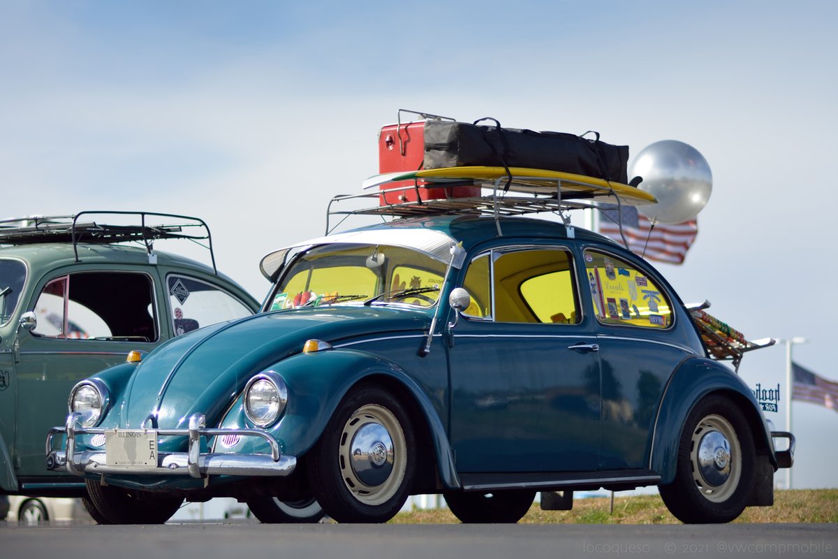 Turbo Daisy at VW Fest 2021 in Crystal Lake, Illinois #AircooledHooligans #TurboDaisy #VWfest #vwshow #carshow #vwbug #vwbeetle #vwkafer #kafer #fusca #vwfusca #vwt1 #vwcarshow #aircooled #vintagecar #volkswagen #turboVW #turbobug #vwroadtrip #vwtype1 #vdubs