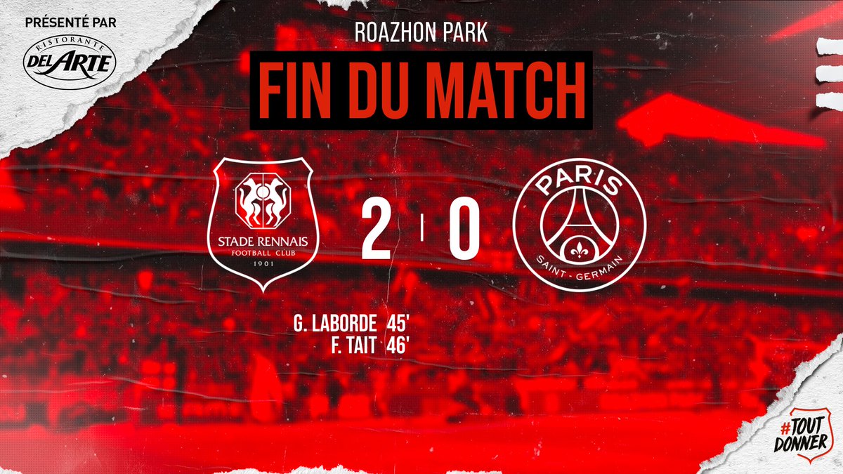 𝑴𝑨𝑺𝑻𝑬𝑹𝑪𝑳𝑨𝑺𝑺 👏

#SRFCPSG 2-0
