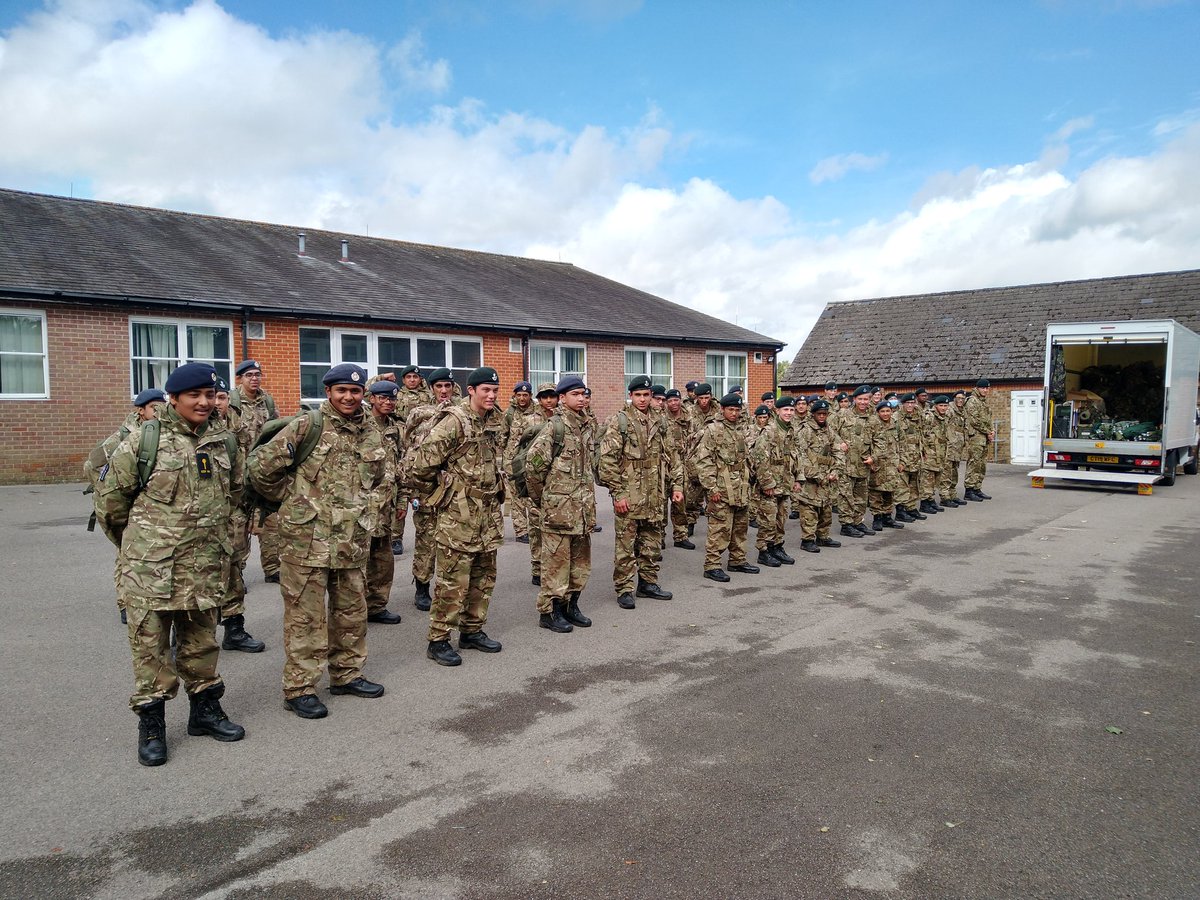 #EndEx! Back at school, parents on route. What's that smell you ask? That's #Achievement...and a desperate need for a shower! 🚿 A great weekend for all involved. Big thanks to all the CFAVs who gave up their time to allow our cadets to have such an experience #CCF <a href="/ArmyCadetsUK/">Army Cadets UK</a>