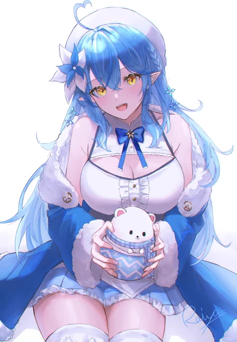 雪花ラミィ❄️
 #LamyArt 
