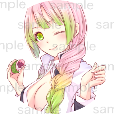 甘露寺蜜璃ちゃんのtwitterイラスト検索結果