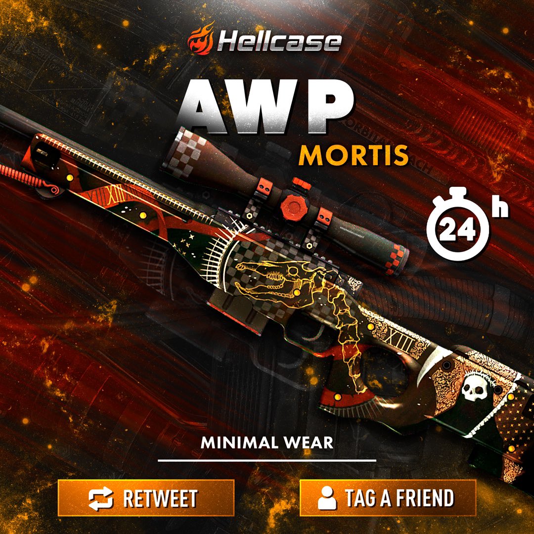 hellcase's tweet photo. 👇Tag The Best Friend &amp; Like
🚀 Follow us
🔥 Retweet this post
😎 The last winner was @jaumbianchini 

#hellcase #csgo #csgoskin #csgoskins #csgoskinsgiveaway #csgocases #csgocase #hellcasegiveaway #csgoskinsfree #csgoskinsgiveaway https://t.co/gue9TPzUlm