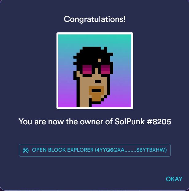ZeFinTechGuy's tweet photo. it ain't much but it's honest work
SolPunk #8205 https://t.co/HeJY34YLn0