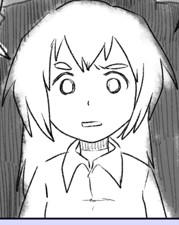 程よく肩の力を抜いてかいてます 