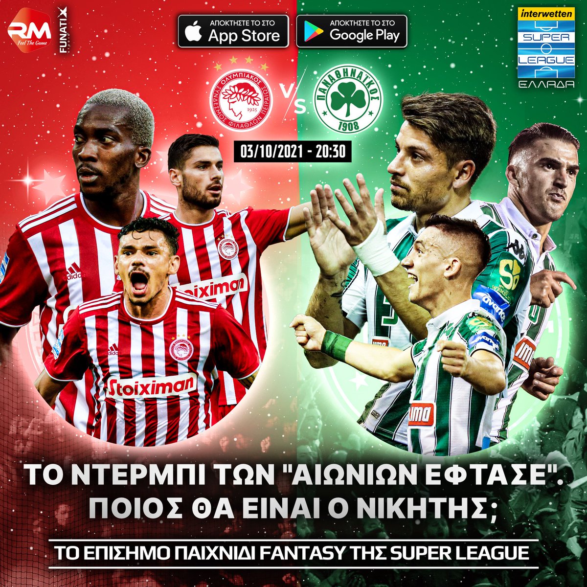 FunatixClub's tweet image. Huge battles in #realmanager Official Fantasy.
Today. Green Vs. Red in Greece &amp;amp; Israel premier Leagues.