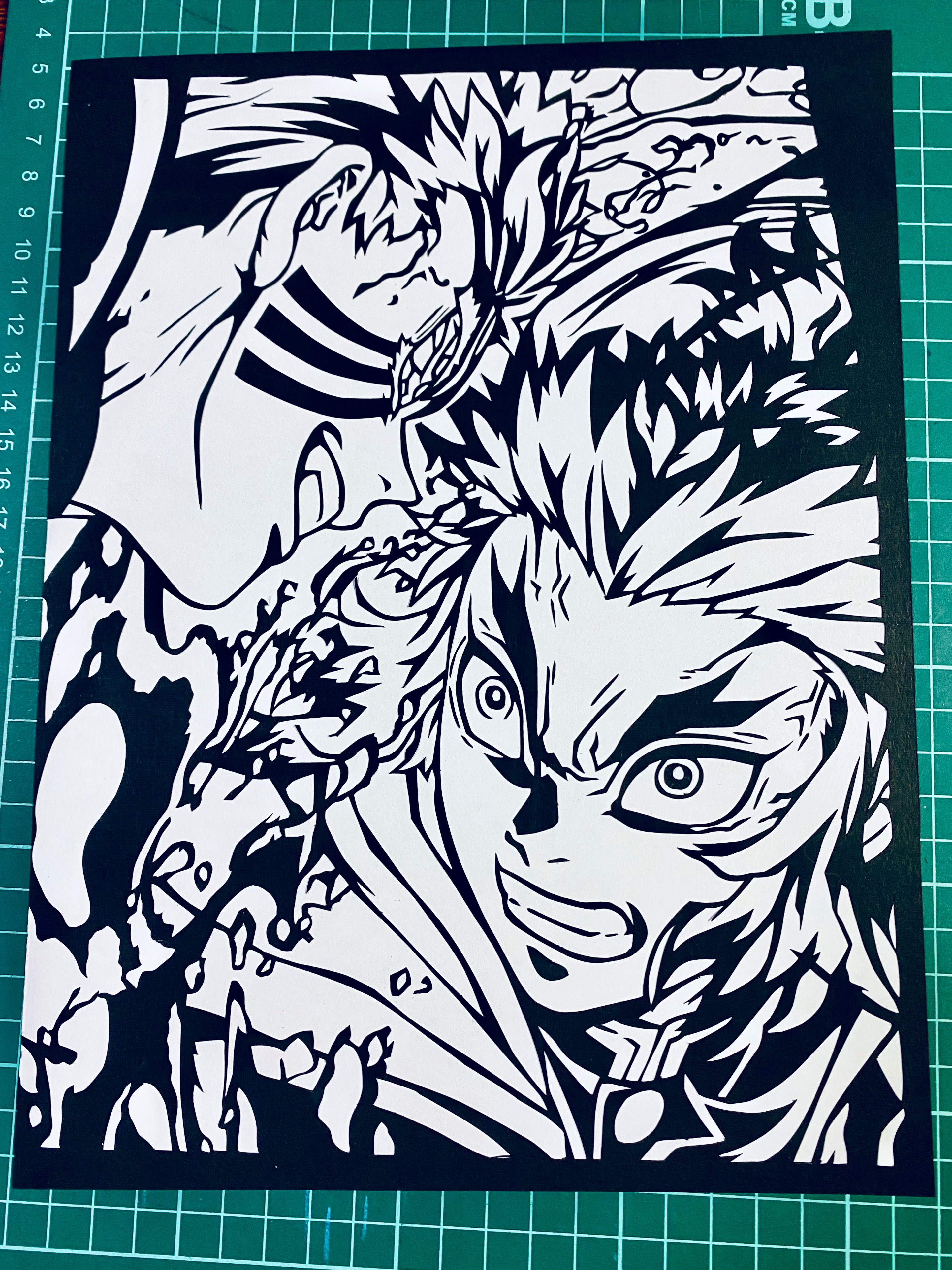 鬼滅の刃切り絵 Twitter Search Twitter