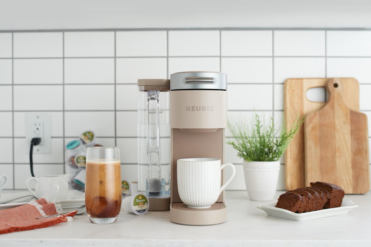 Tune into @QVC today (10/3) to elevate your coffee experience with our K-Supreme brewer, 60 K-Cup pods and a My K-Cup Universal Reusable Filter for $99. And only on QVC can you get the K-Supreme in this Cappuccino color! qvc.co/3zZ8sES