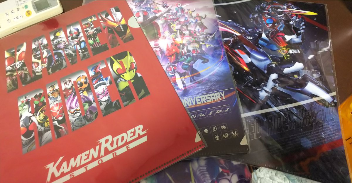RAIDER_KIBA009's tweet photo. #仮面ライダーストア 
名古屋PARCOに行ってきました
いろんな商品を買いました
嬉しかった！ https://t.co/9EX0DZRBpB