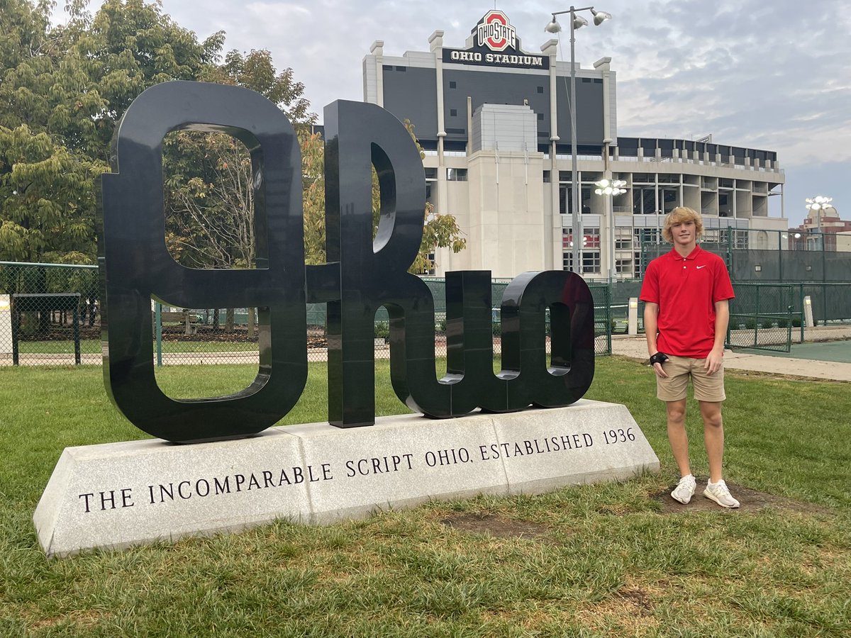 Sweetlax Florida midfielder Koby White dropped in to Columbus and Buckeye nation to check out <a href="/OhioStateMLAX/">Ohio State Men's Lacrosse</a> . Koby is built for the Big 10 and would look good in the Scarlet and Gray!