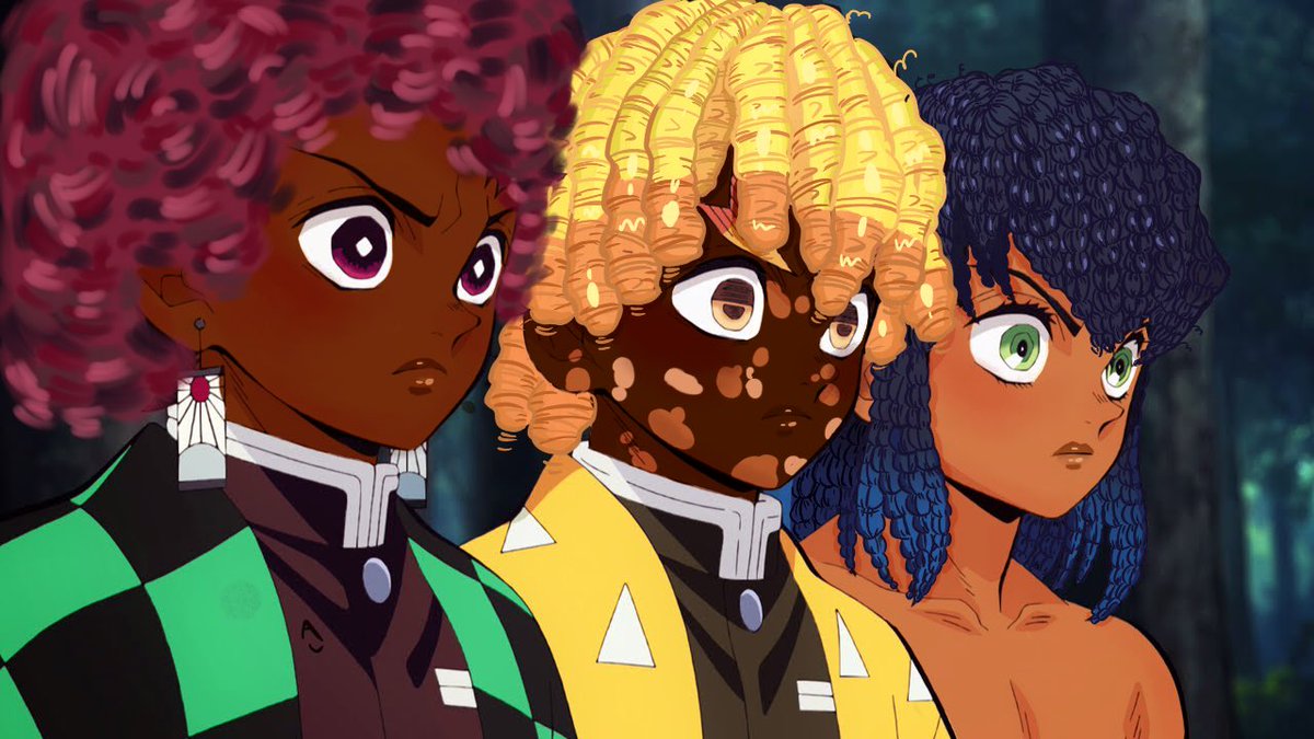 アニメキャラクター黒塗りの祭典 Blacktober 再び Togetter