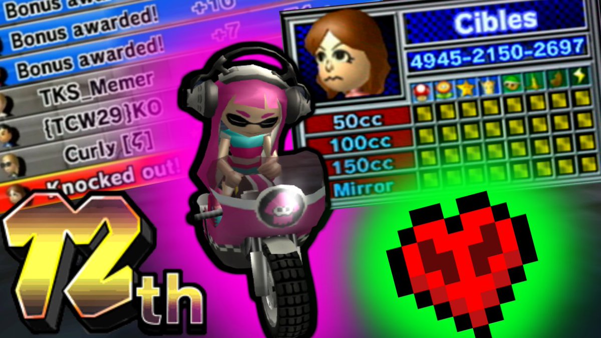wii mario kart game save