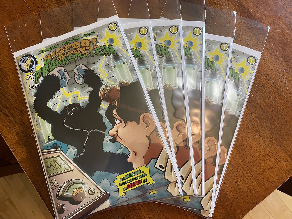 Mark Bertolini (@mark_bertolini) on Twitter photo Bigfoot Frankenstein #1! Picked up some copies at the best retailer around, <a href="/gothamcentralcc/">Gotham Central Comics & Collectibles</a> - thanks to <a href="/VernonDraws/">Vernon Smith</a> and <a href="/ActionLab/">Action Lab Ent.</a> for a beautiful first issue! Bigfoot Frankenstein #1! Picked up some copies at the best retailer around, <a href="/gothamcentralcc/">Gotham Central Comics & Collectibles</a> - thanks to <a href="/VernonDraws/">Vernon Smith</a> and <a href="/ActionLab/">Action Lab Ent.</a> for a beautiful first issue!