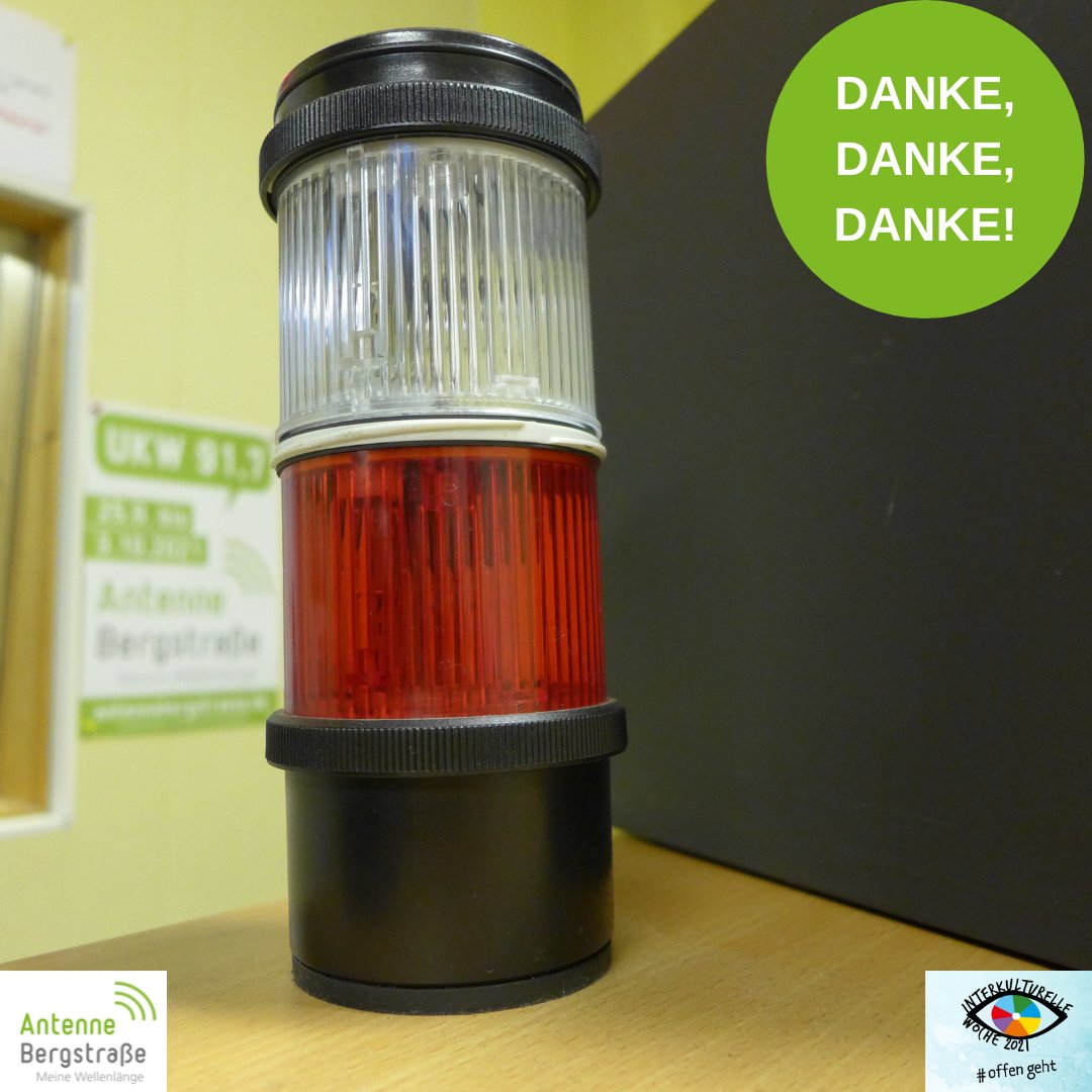 "Das war's" - im wahrsten Sinne des Wortes. Unsere #Sendewoche2021 zur <a href="/initiative_ikw/">Interkulturelle Woche (IKW)</a> der Stadt #Heppenheim ist zu Ende! 😥Vielen vielen Dank an alle Radiomacher*innen für euren Einsatz in den vergangenen neun Tagen vor und hinter den Mikrofonen❗ 🎙️🎤👏👏👏 #antberg