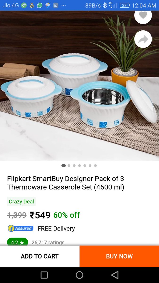 syamrajkr's tweet photo. This happening in flipkart right, my cousin send a link 2 items to buy for her,she is not a Plus member, so avoid paying delevery charge she send it to me.But for her price is low with delivery charge, for me price is higher without delevery charge? Please clarify this @Flipkart https://t.co/fKXC6YSWPe