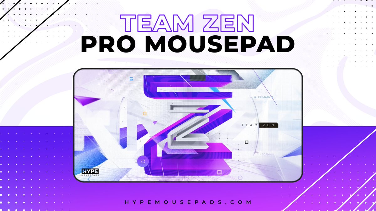 HypeMousepads's tweet image. Introducing the @ZenSection official Pro Mousepad!

🛒 Buy now: hypemousepads.com/collections/te…
💸 Use code "Zen" at checkout for 10% off!