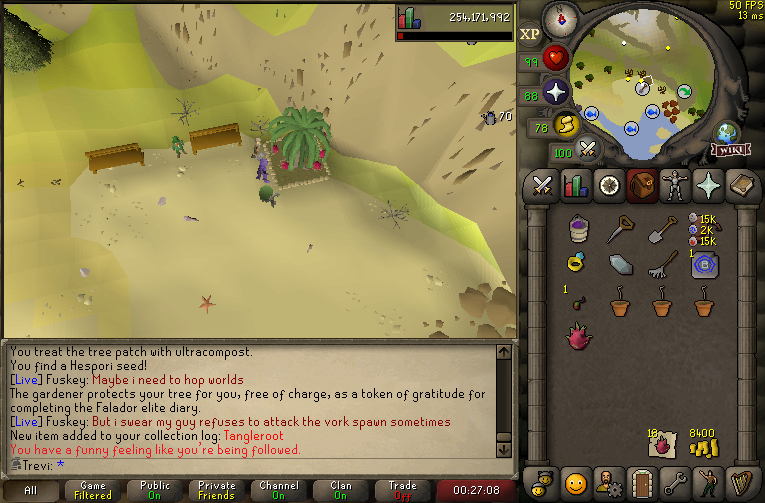 Trevi_OSRS's tweet photo. #6, Tangleroot https://t.co/rDWQQliJJo
