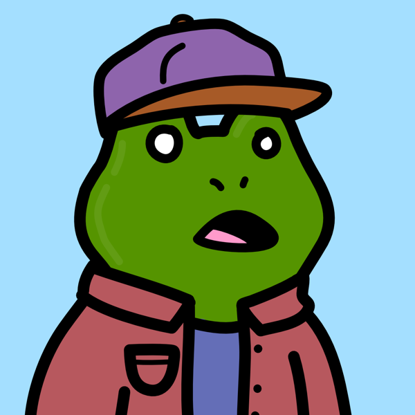 hildobby's tweet photo. Just grabbed my first @chillfrogsnft, I like this one and I like a strong community 🐸💪
#NFT #NFTs https://t.co/ngDA6mZ3Tk
