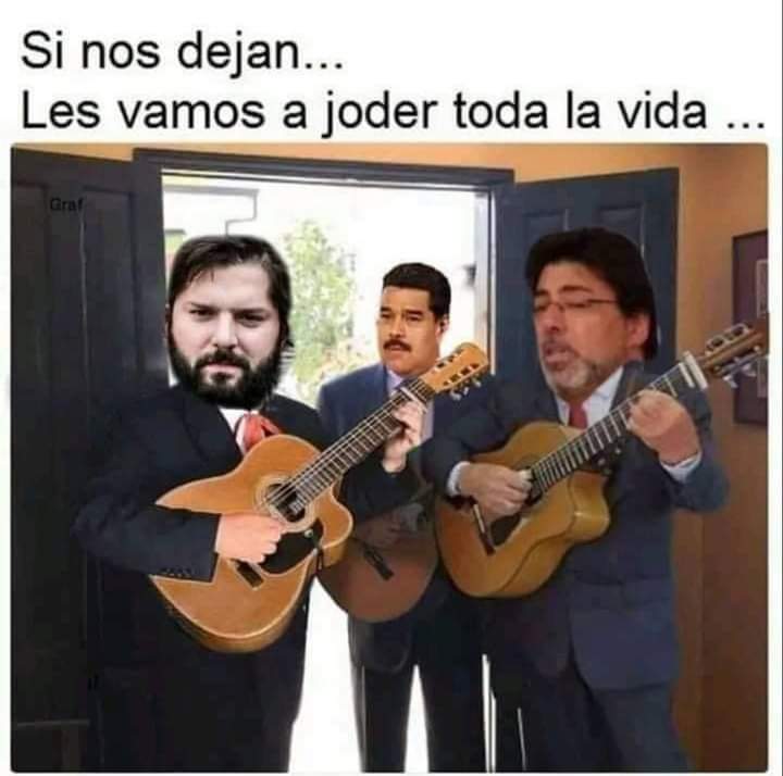 lesliemv2020's tweet photo. Quién podría votar por @gabrielboric al saber que sus ahorros individuales irán a un fondo común en su sistema de reparto, lo mismo que sucedió en Argentina y miren como están los vecinos al otro lado de la cordillera. Además #Biric llava esa mochila comunista que no hace bien! https://t.co/op14FHPMOP