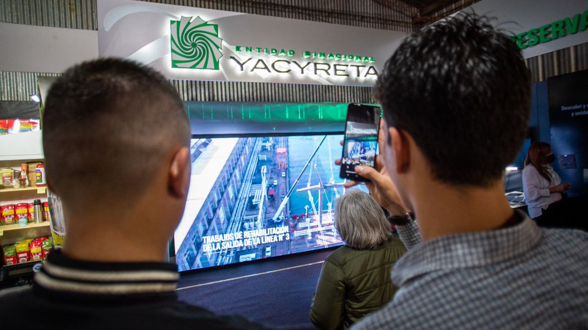 EBY Argentina - Entidad Binacional Yacyretá tweet media