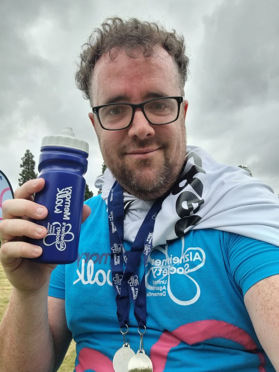 MATTP81's tweet image. #Alzheimerwalk was that good. I went around twice!!