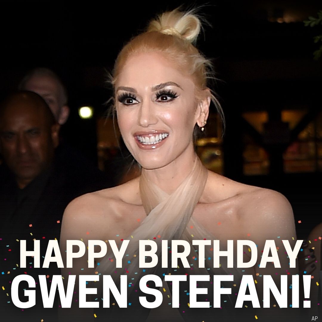 Happy 52nd birthday to Gwen Stefani! 