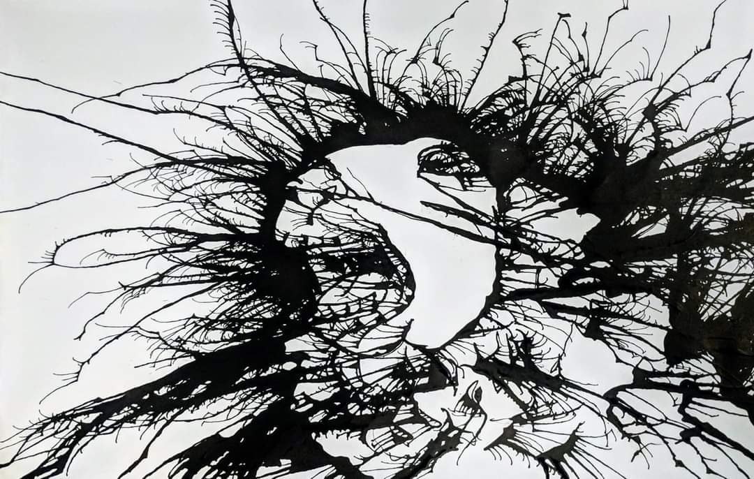 JamesDortchArt's tweet photo. Black Sheep (2018)
India ink on Bristol board
#throwback
#spooptober #horror #ink #dropperdrawing #blackandwhite #darkart #drawing #art https://t.co/HypjTqWdf4