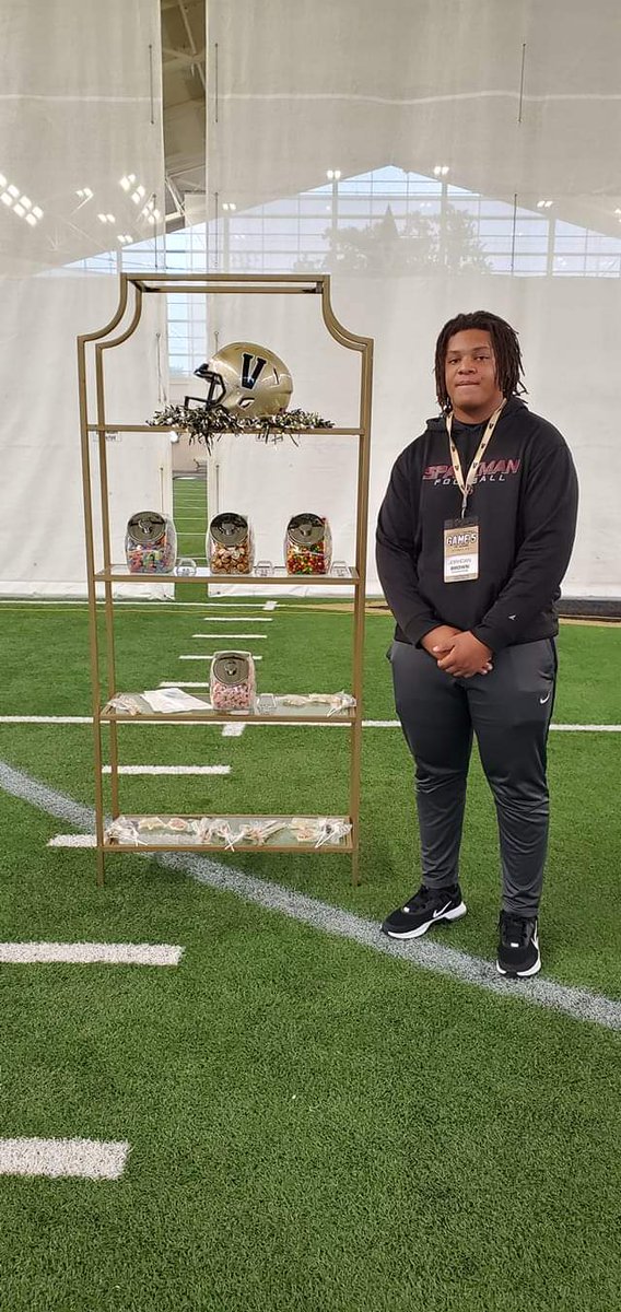 Dream All-American, Jorhdan Brown on his visit to Vanderbilt of the SEC!

#dreamallamerican 
#DreamAthlete 
#daab22