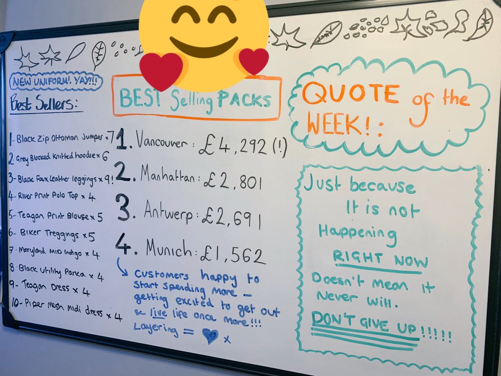 Sandy_V90's tweet photo. Team Chiwick lives for @libbymayaarcher weekly information board which always has a cute quotes 🥰 @WeAreMV_ https://t.co/WKjwhMov5f