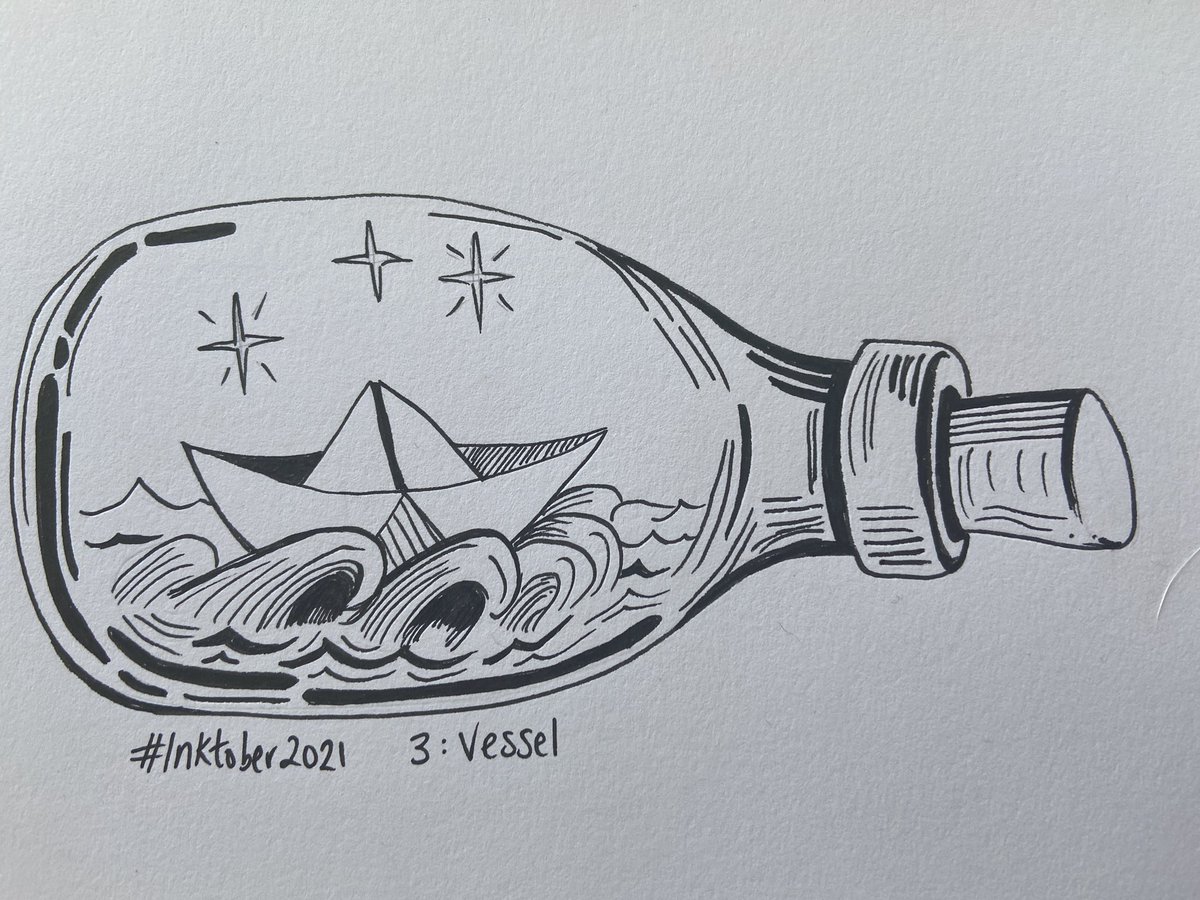 #inktober2021day3 #inktober2021 #vessel
