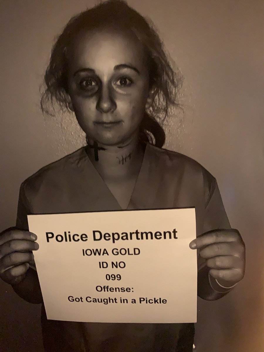 chillmanisu's tweet photo. Inmate #099 charged with getting caught in a pickle. Pending charges of framing pitches @PGMidwest . #monsterbashfp21 https://t.co/OGDN65lYc0