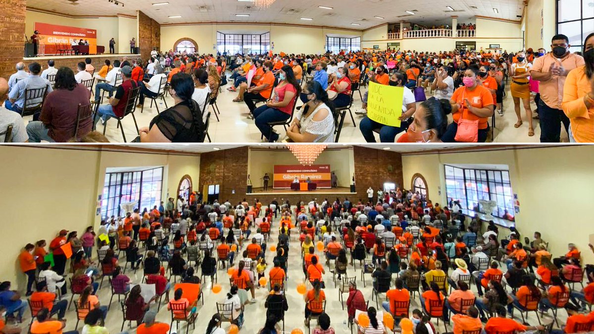 RedMorena4T's tweet photo. En Ciudad Acuña, la militancia y simpatizantes de Morena nos  encontramos con el partido local, Unidad Democrática de Coahuila. Estamos construyendo #RedMorena recorriendo por tierra cada rincón de la patria. https://t.co/ydwi0xU2fh