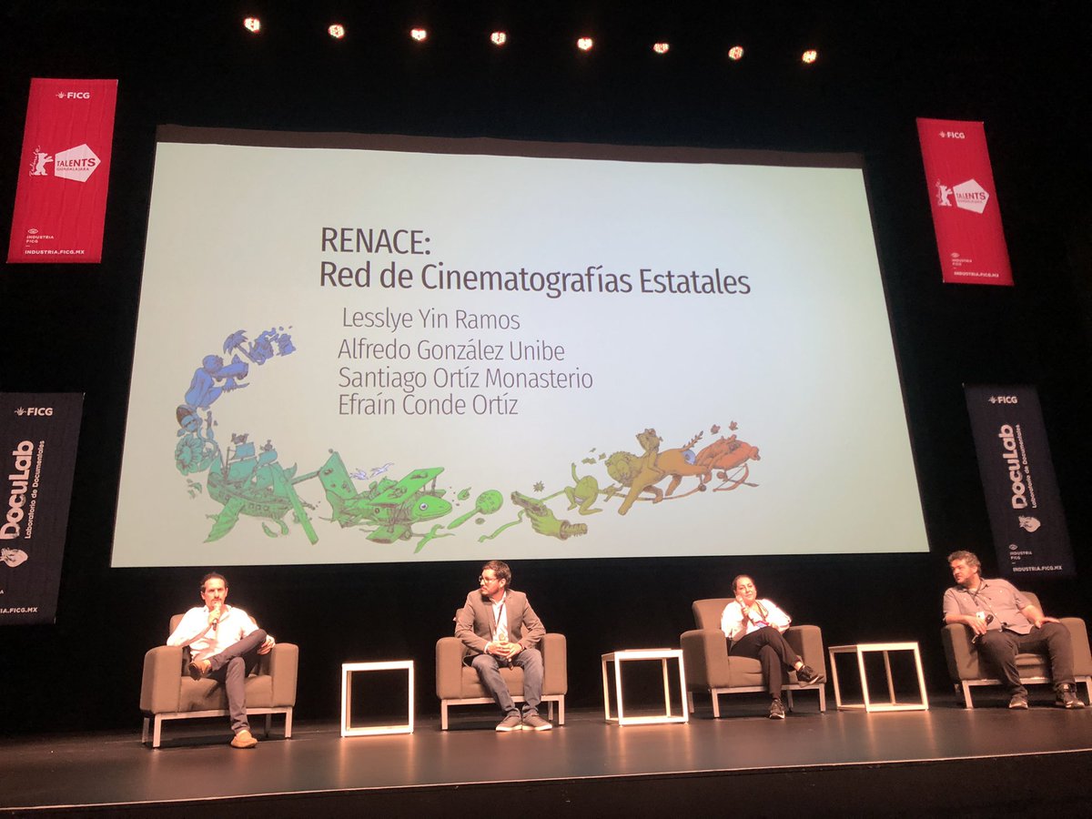 #RENACE integra una red de comunidades estatales para llevar a cabo la observancia de la política pública y realizar acciones que inciden en el impulso y desarrollo del sector para el fortalecimiento de nuestras cinematografías. 

<a href="/IndustriaFICG/">Industria FICG</a>