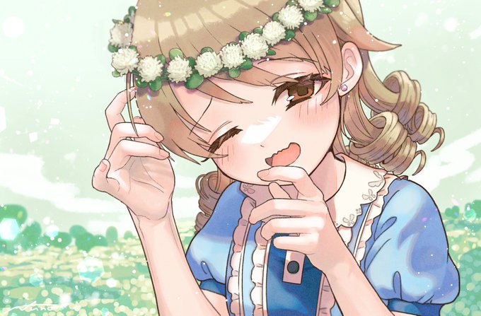 じゃ、じゃあ、せっかくですし……。
……えへへ
#森久保乃々 