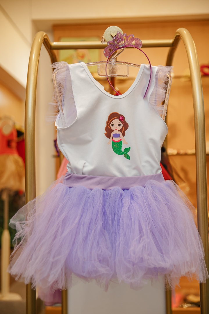 Vestido Princesa Sofia lilas modelo Valentina Infantil