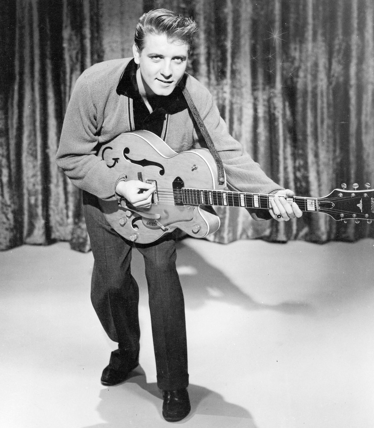 Happy birthday to Rock And Roll Hall Of Famer and teen idol, Eddie Cochran, born on this date, October 3, 1938. 