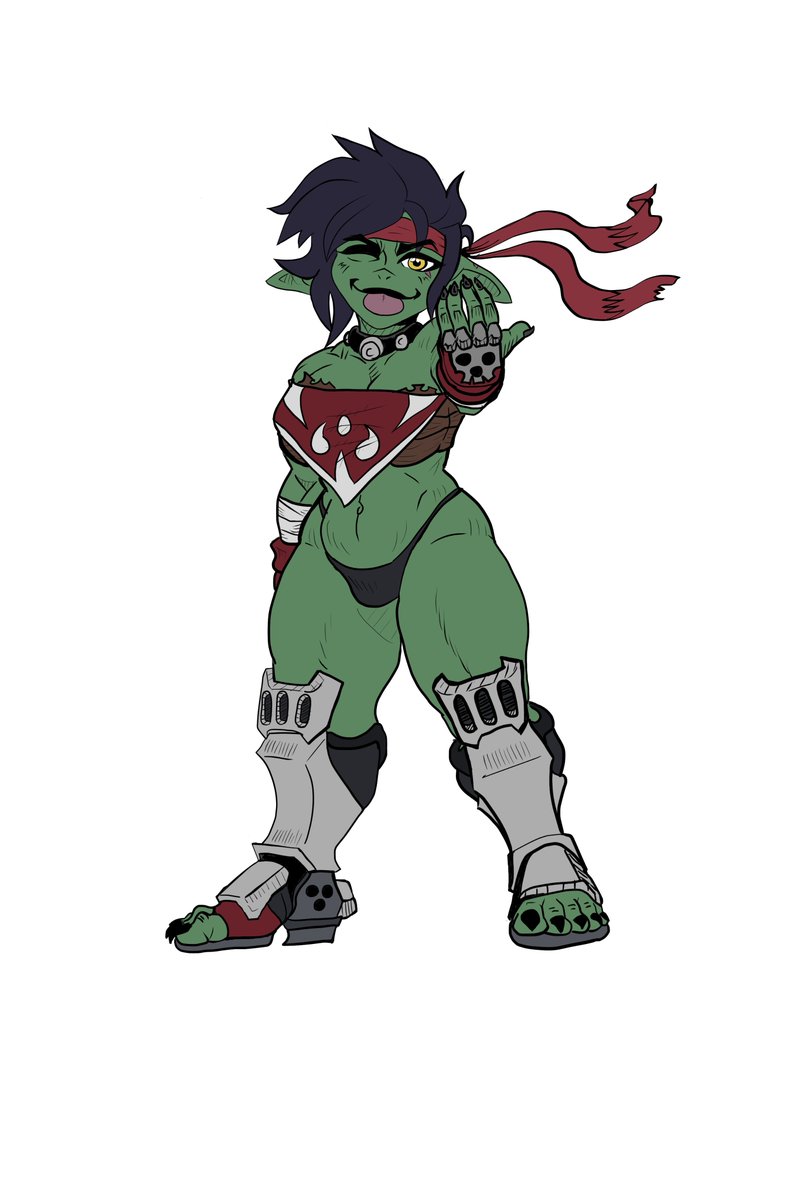 ToaFaybos's tweet photo. @Tyunre13 Don't have to. She's right here:
#Kaz #RocketPoweredGoblin https://t.co/e4MAYRJ9Qz