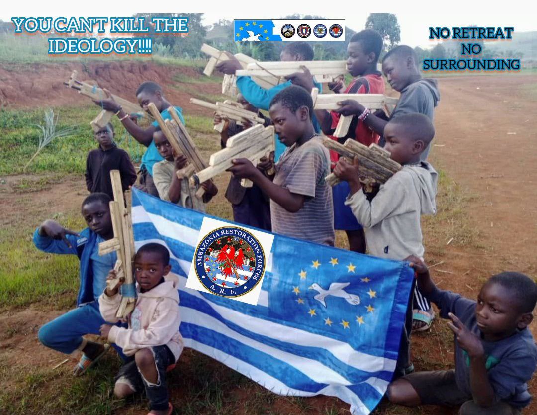 See our children 👶, our future! #Ambazonia is here to stay! Time to work towards a negotiated settlement!
<a href="/USUN/">U.S. Mission to the UN</a> <a href="/RussiaUN/">Russia at the United Nations</a> 
<a href="/UKUN_NewYork/">UK at the UN 🇬🇧🇺🇳</a> <a href="/franceonu/">La France à l'ONU 🇫🇷🇺🇳</a>
<a href="/Chinamission2un/">Chinese Mission to UN</a> 
<a href="/IndiaUNNewYork/">India at UN, NY</a> 
<a href="/irishmissionun/">Ireland at UN</a> <a href="/Vietnam_UN/">Viet Nam at UN (NY)</a> 
<a href="/KenyaMissionUN/">Permanent Mission of Kenya to the UN 🇰🇪 🇺🇳</a> 
<a href="/MexOnu/">Misión de México ONU</a> <a href="/NorwayUN/">NorwayUN</a> 
<a href="/EstoniaUN/">Estonia in UN | #StandWithUkraine 🇺🇦</a> 
<a href="/PmTunisia/">Tunisia PM to the UN</a> <a href="/SVG_UN/">Permanent Mission of SVG to the UN</a>