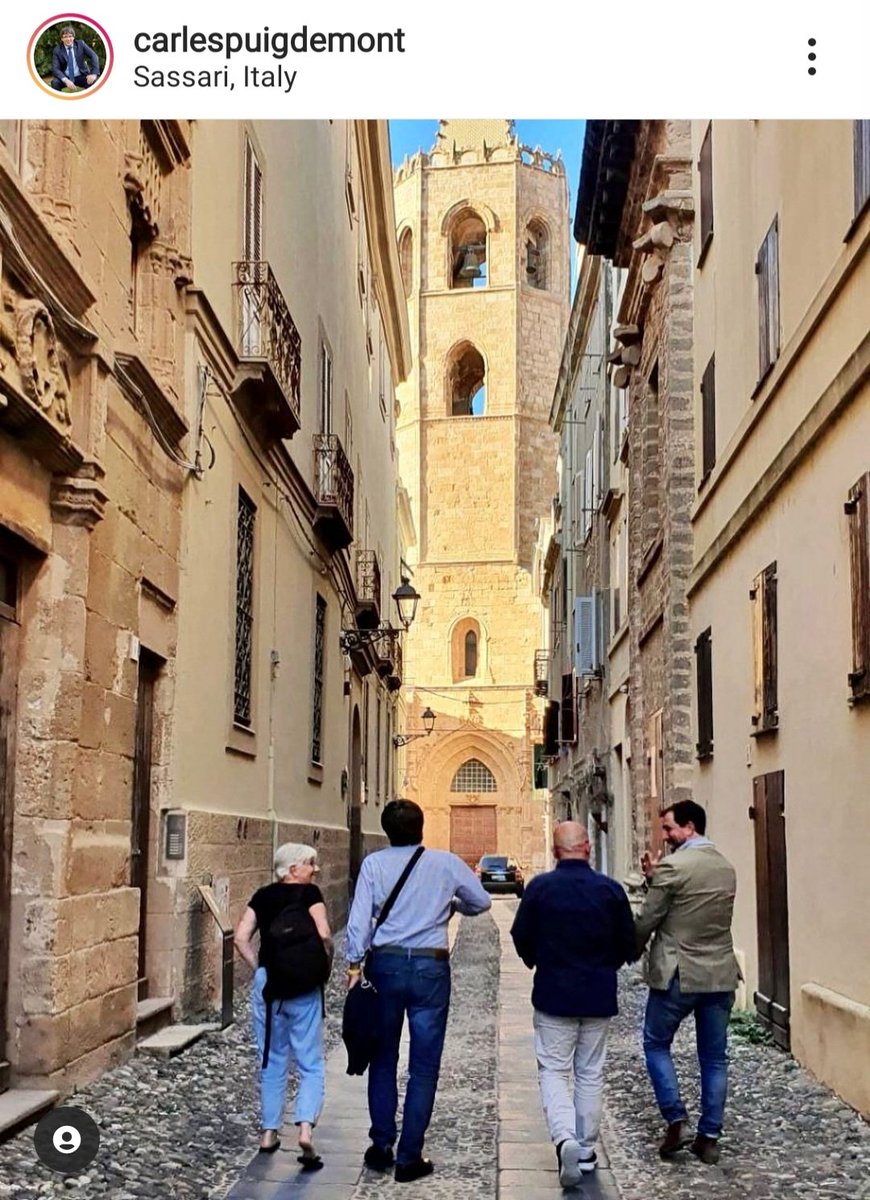 De nou a Sardenya. I molt ben acompanyat.
Demà, la batalla de Sàsser.