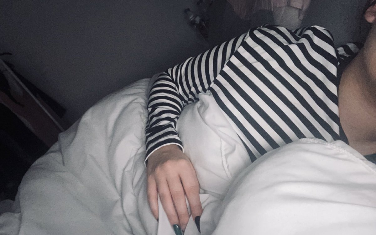 /. the fact I’m dressed like sweeney rn.