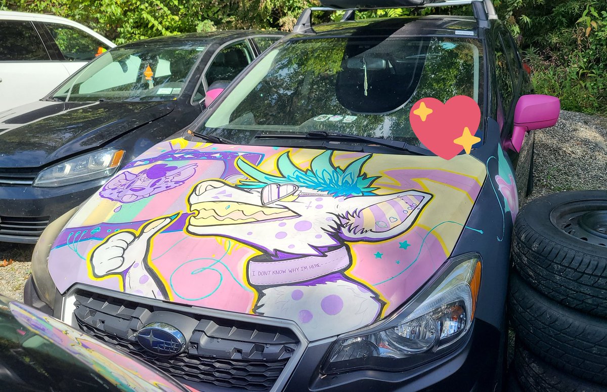 An official good bye to the get away car :,(