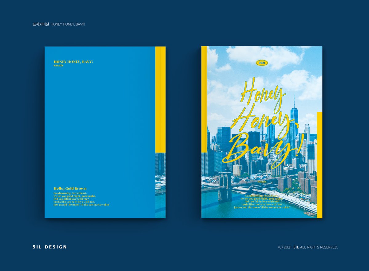 5IL_5th's tweet photo. 표지커미션으로 사라다님의 'HONEY HONEY BAVY'를 작업하였습니다😊 https://t.co/4zYlqR0W4b