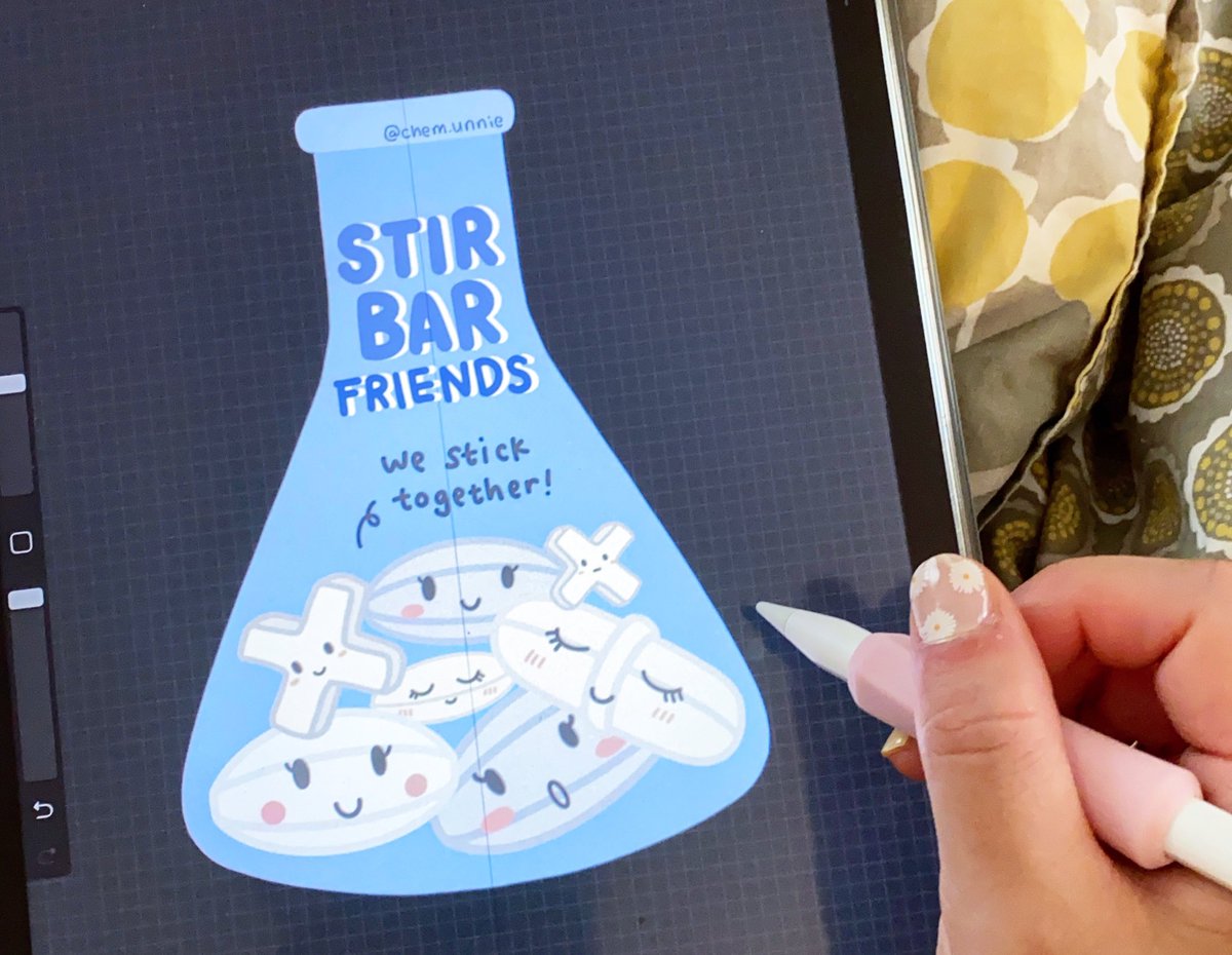 hi #chemtwitter i’m new here and don’t know what i’m doing but pls give my #stirbarfriends some love 🥰