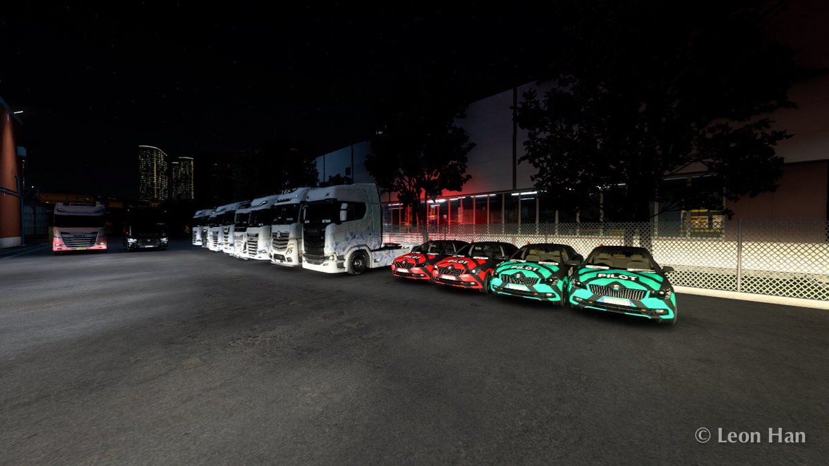 JegerLeonHan's tweet photo. Tonight, I had attended Korean Alliance as a guest along with @ocsc_officiel. Unfortunately, I had no photo with @Sjovn1 there.

#EuroTruckSimulator2 #TruckersMP #SupervisedbyOCSC https://t.co/N2ZmgIw3S7