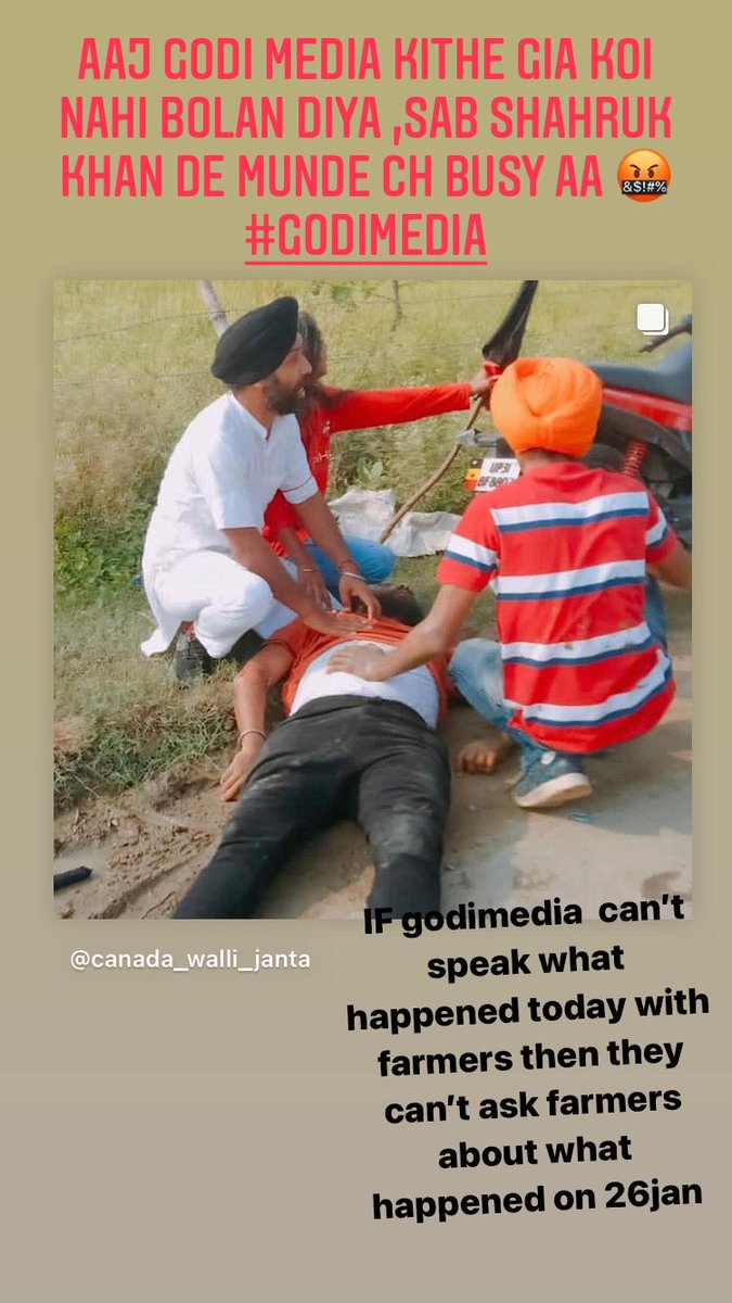 If godimedia can’t speak what happened with farmers in Lakhimpur then they don’t have any right to ask farmers about what happened on 26 jan #GodiMedia #Lakhimpur_Kheri #BJP_KillerOfFarmers #1YearOf_PakkaKisanMorcha #zeemediagodimedia