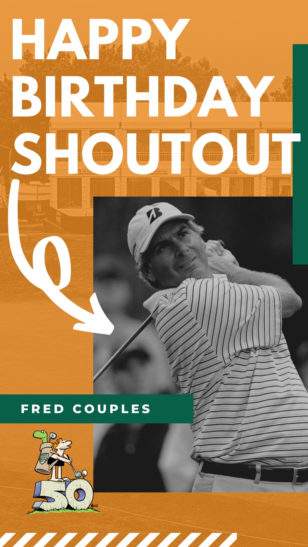 Happy Birthday to Fred Couples! 